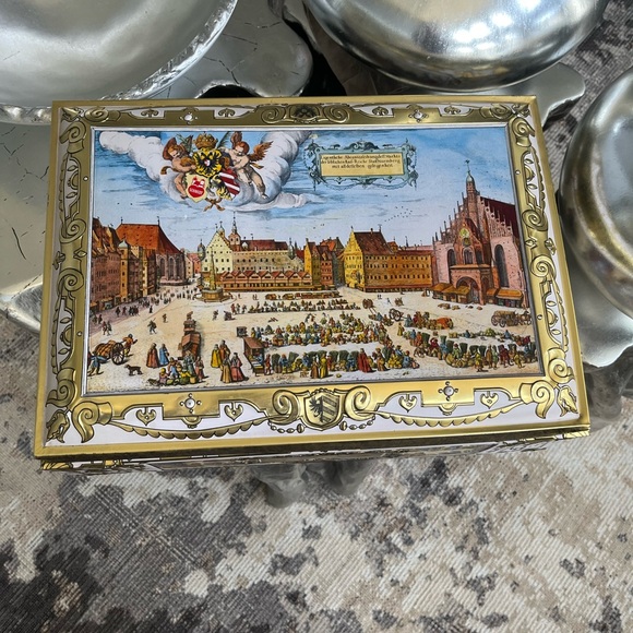 Vintage German collectable SCHMIDT cookie box 10 extra large - Picture 12 of 17